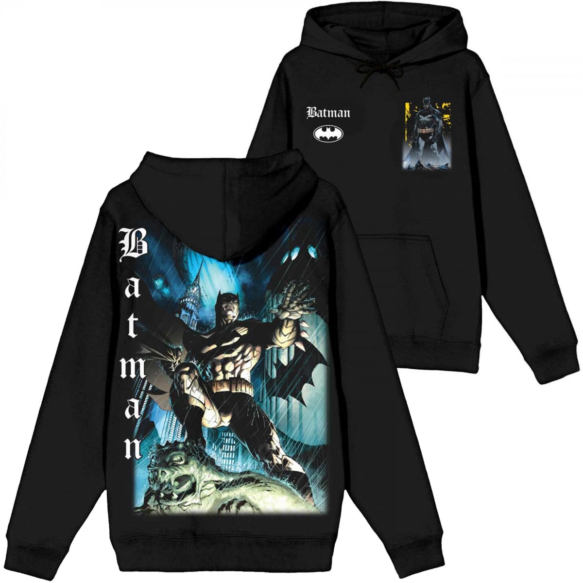 891546-large Comic Covers Front & Back Print Pullover Hoodie - Large