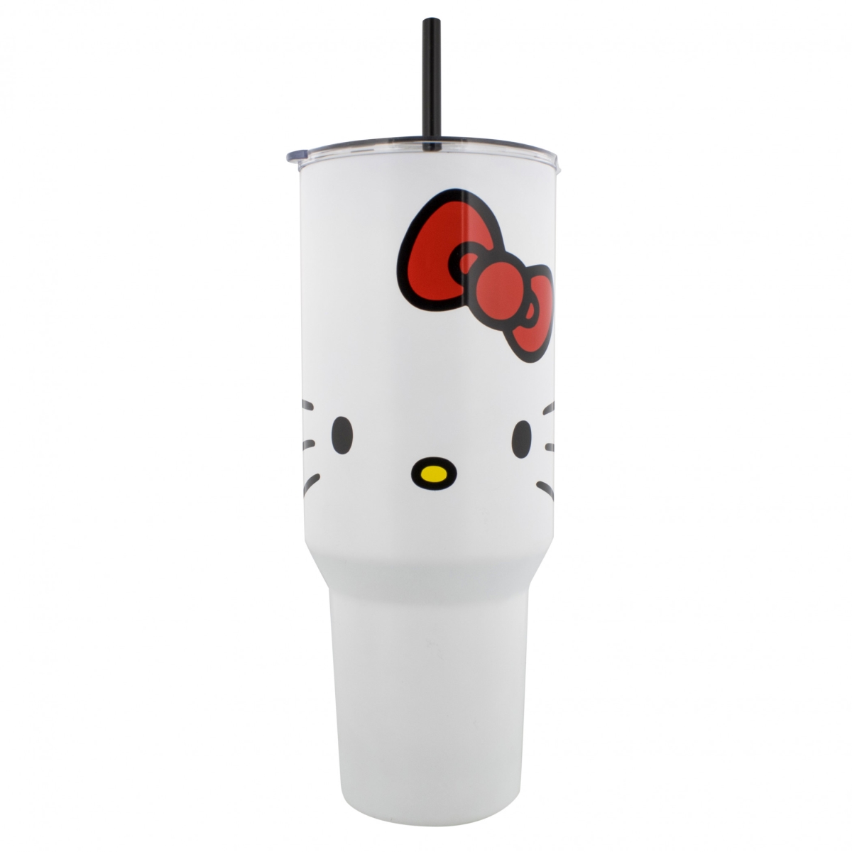 Picture of Hello Kitty 885019 40 oz Big Face Stainless Steel Tumbler with Lid & Straw