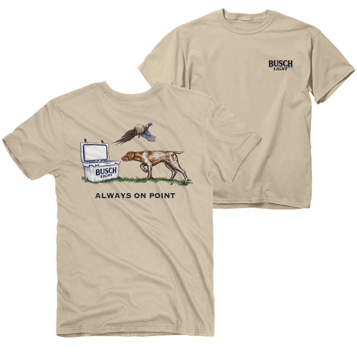 890514-large Light Always on Point Front & Back Print T-Shirt - Large