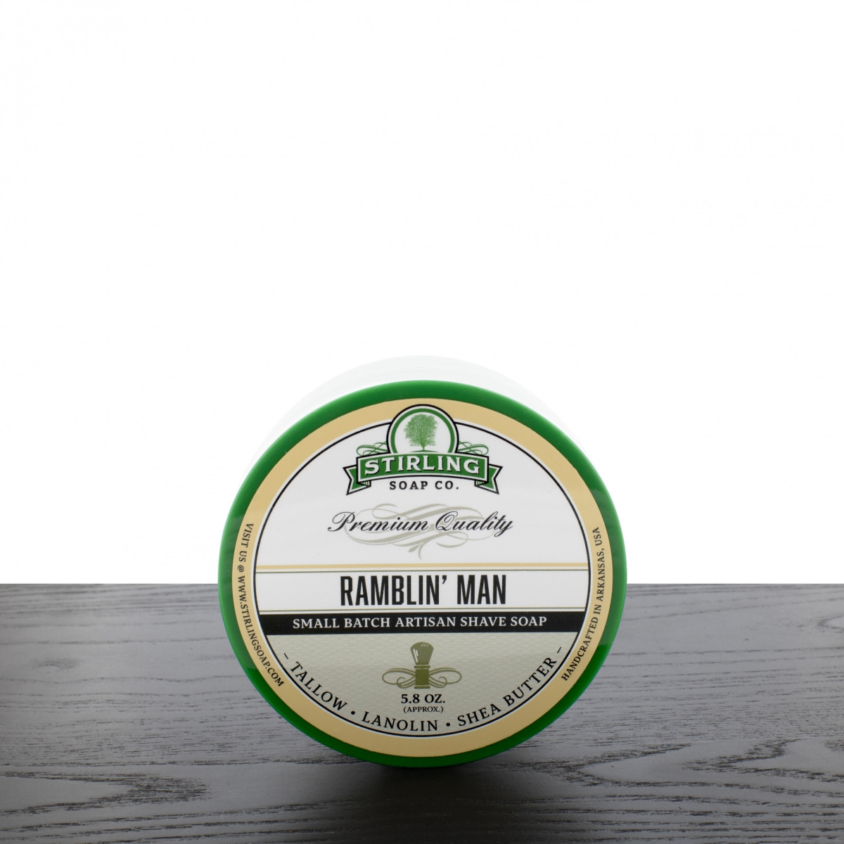 893177 5.8 oz Ramblin Man Shaving Soap Jar