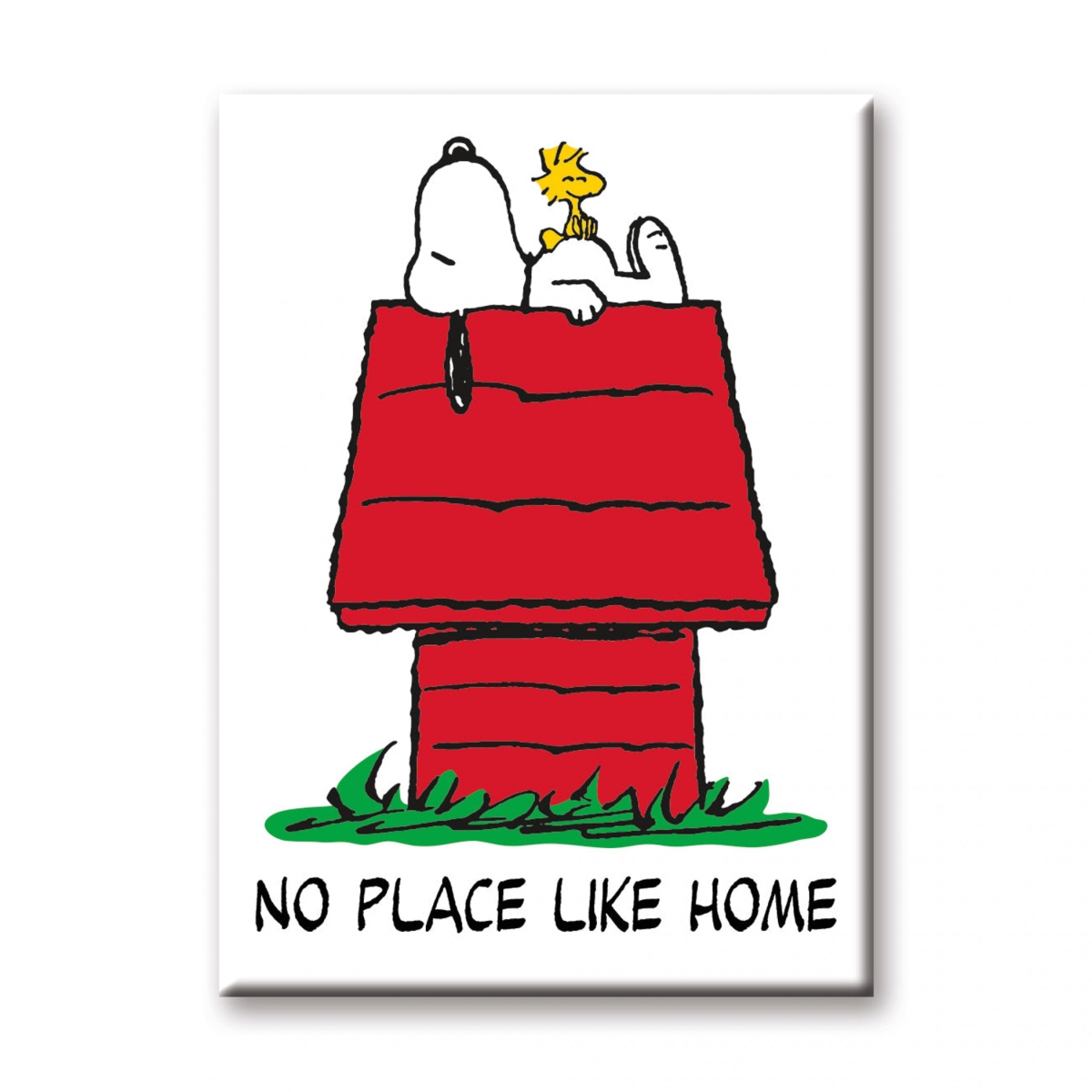 893800 No Place Like Home Snoopy Doghouse Magnet