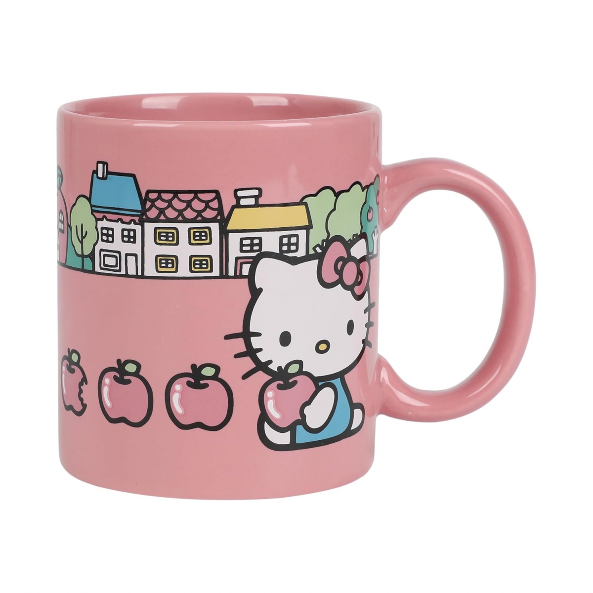 Picture of Hello Kitty 893695 16 oz City Background Pink Ceramic Mug