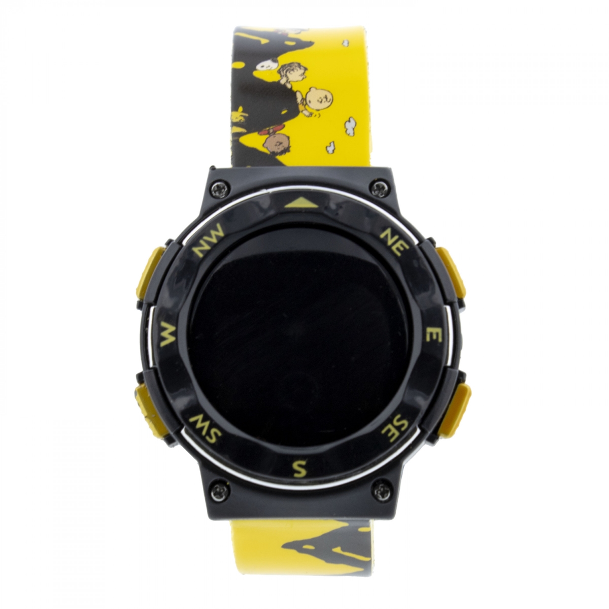 Characters Kids Digital Watch with Charlie Brown Band