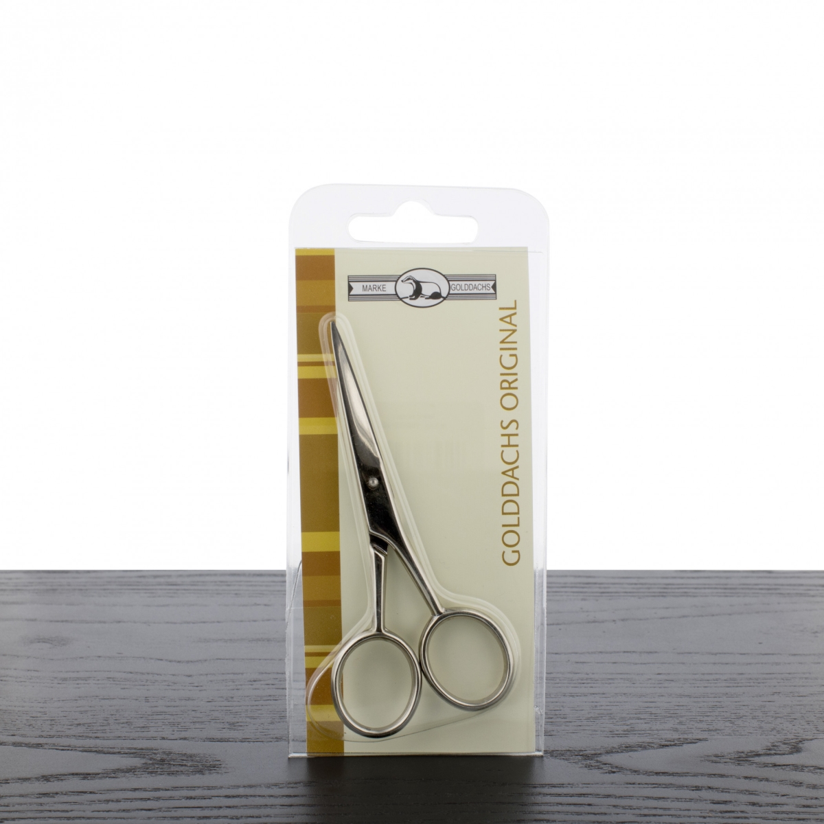 893130 3.94 in. Nickel Plated Beard Scissors