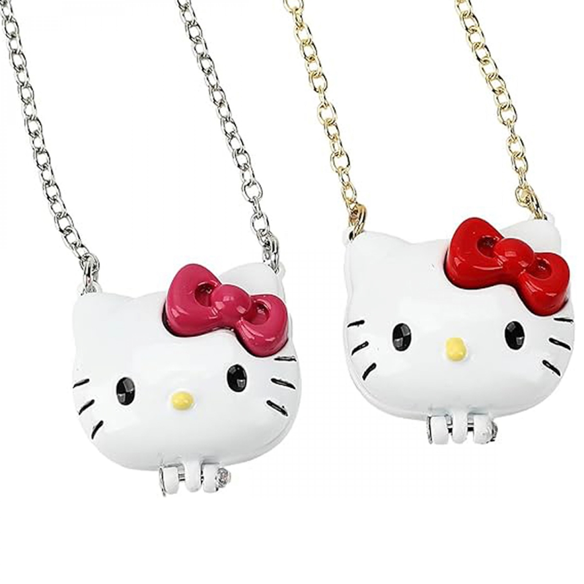 Picture of Hello Kitty 890417 Bestie Silver & Gold 2 Pack Necklace Set