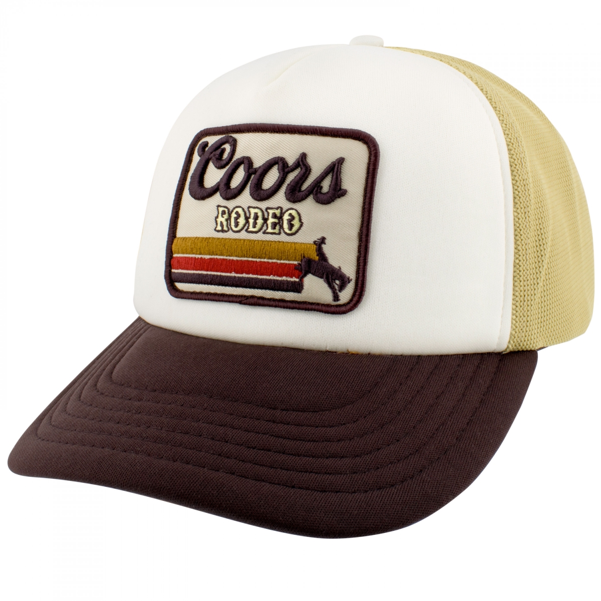 890592 Rodeo Retro Cream Snapback Hat