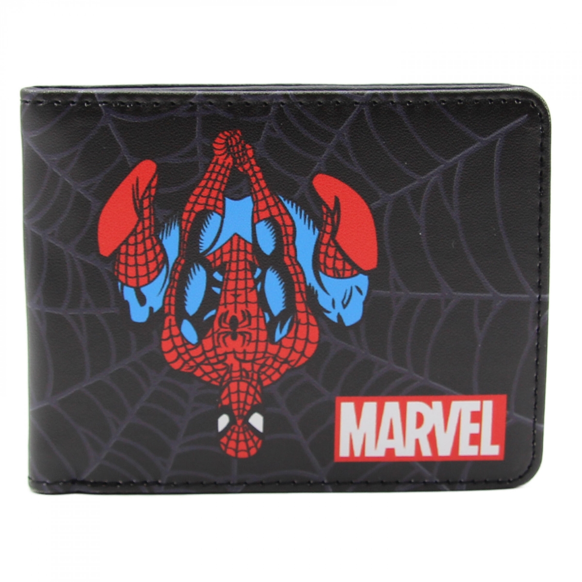 Picture of Spider Man 891415 Upside Down Web Bifold Wallet