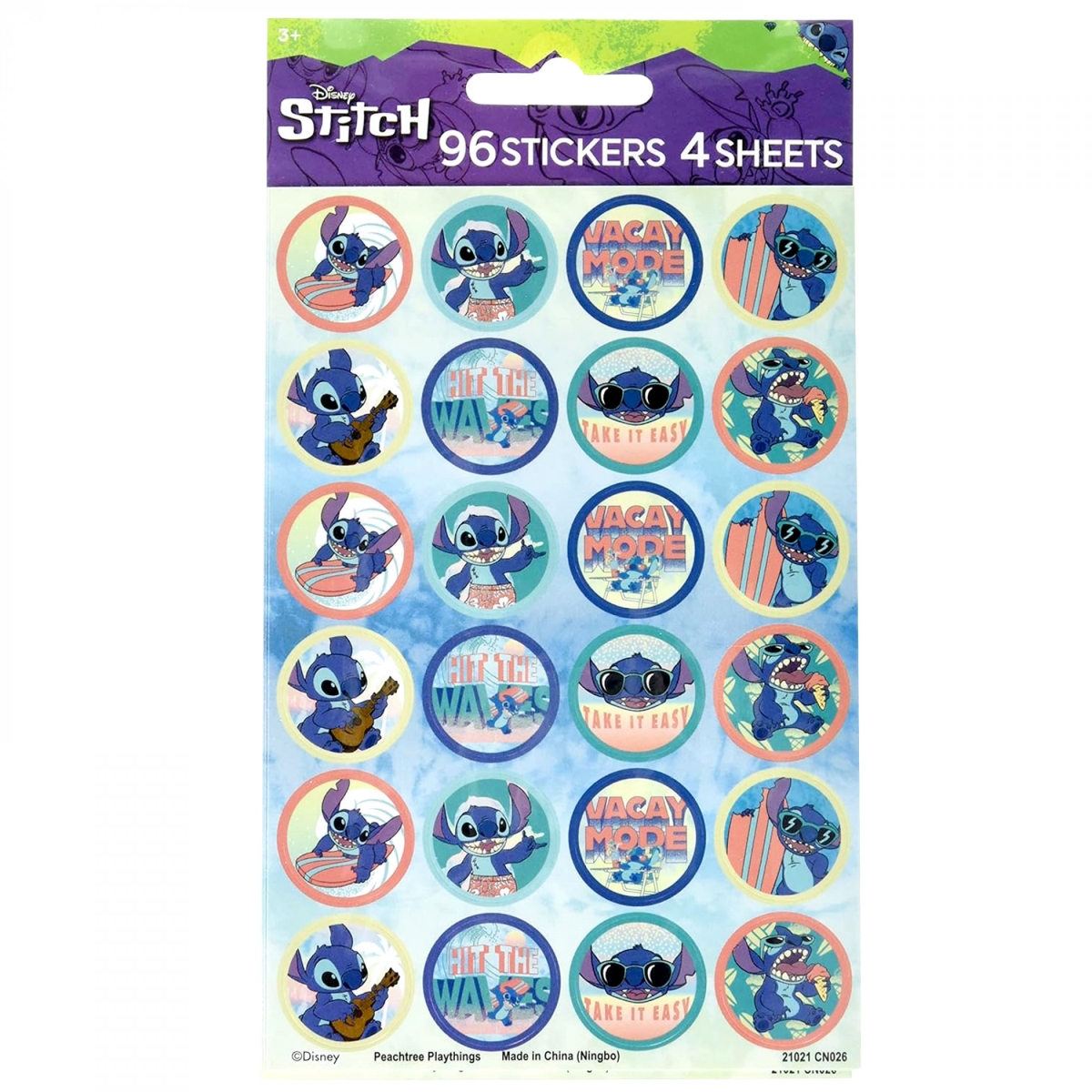 893739  96 Count Sticker Sheet