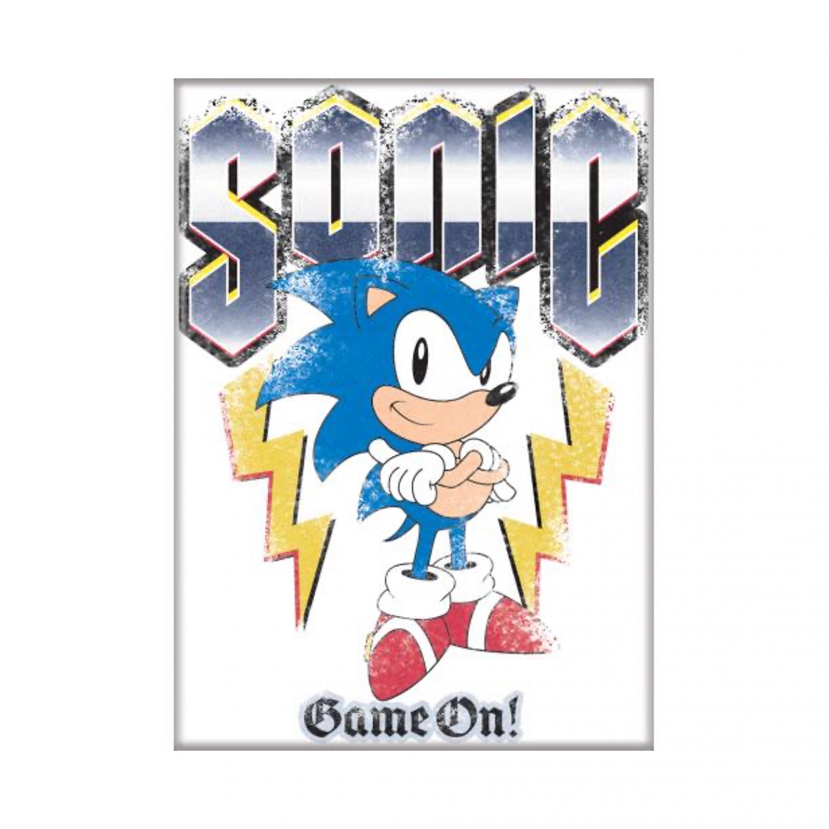 Picture of Sonic 891031 The Hedgehog Game On Magnet