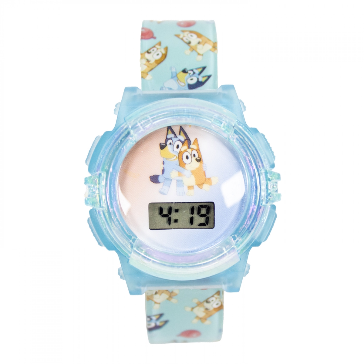 Picture of Bluey 890468 LCD Watch with Printed Balloon Straps