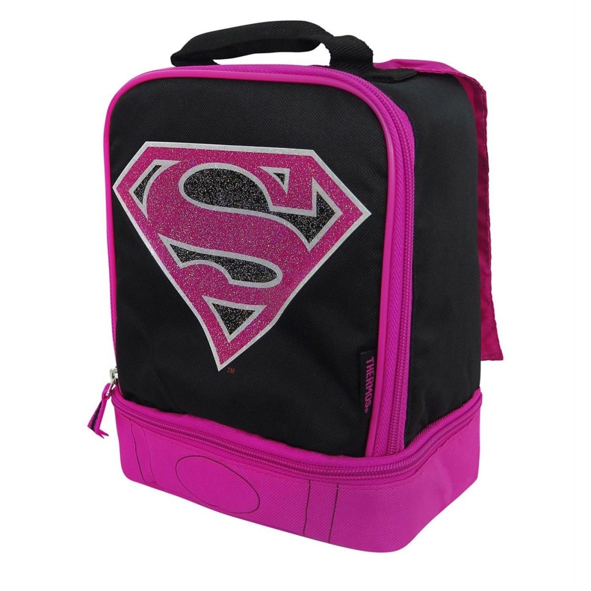 Picture of Supergirl lunchsgcaped Caped Soft Lunch Box