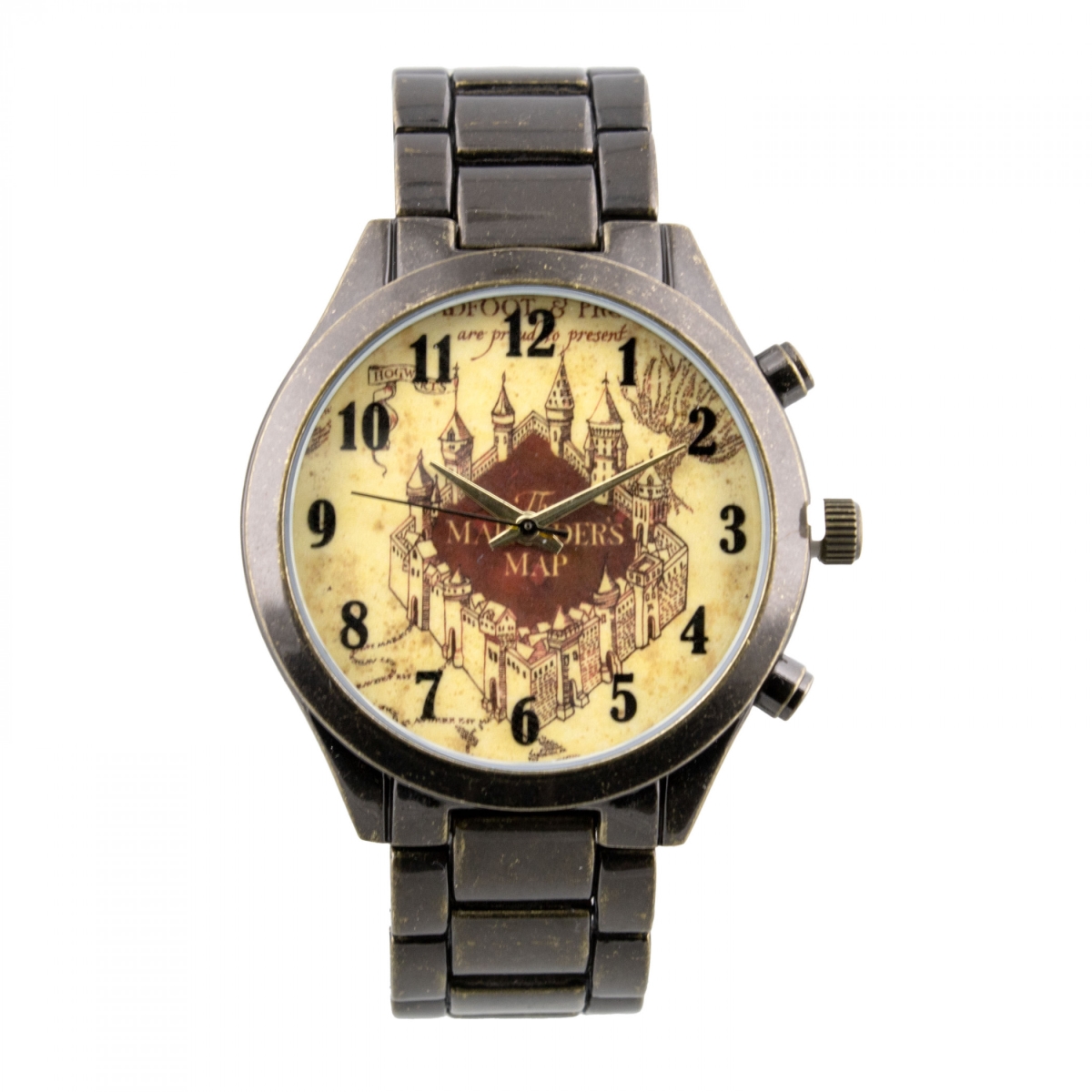 890475 Marauders Map Watch with Metal Band
