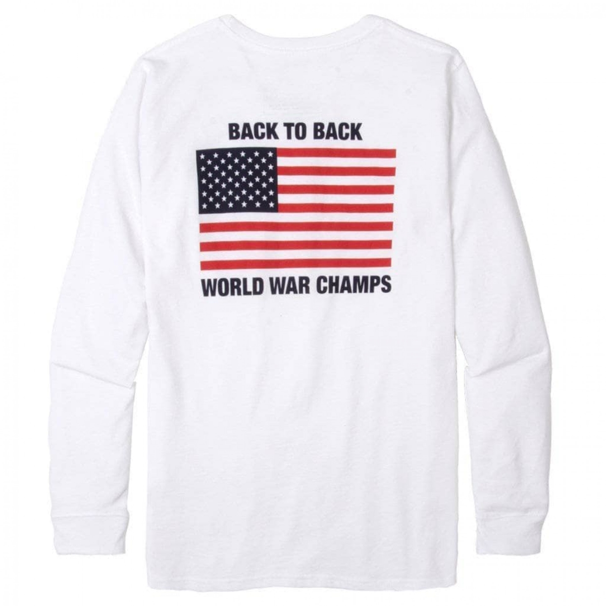 LSP001-WHT-S World War Champs Classic Toasting Man Pocket - Small