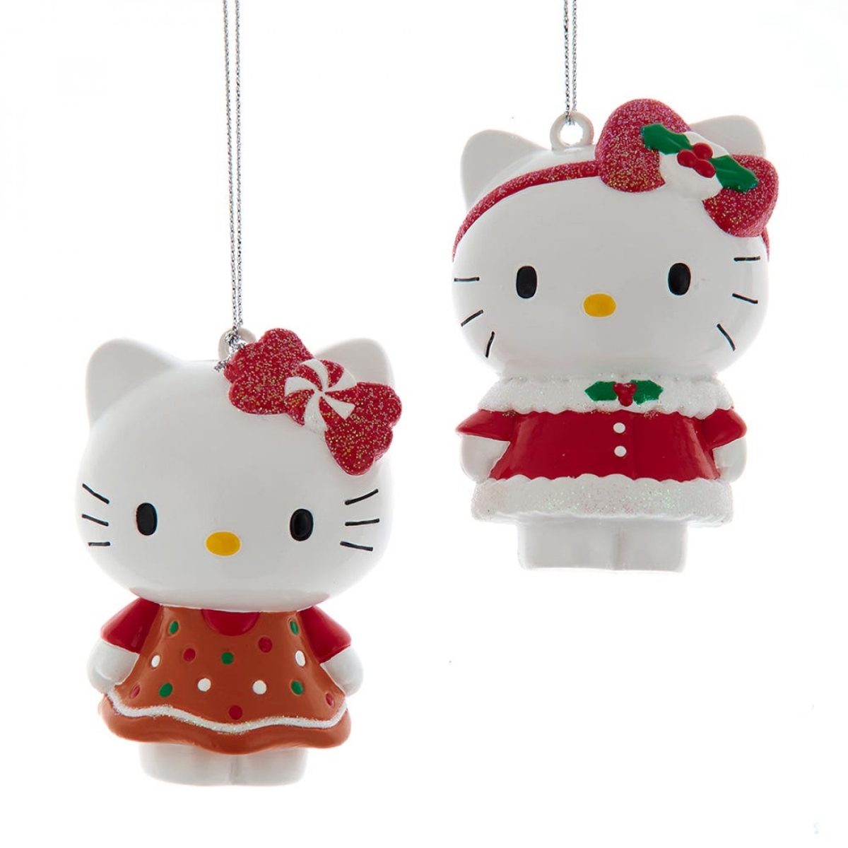 Picture of Hello Kitty 875751 Christmas Outfit Ornament&#44; Assorted Color