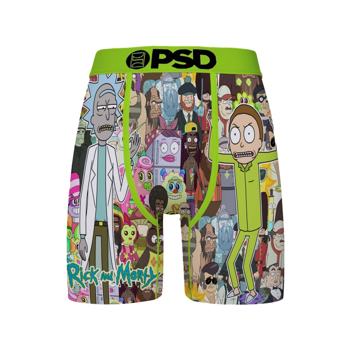886997-small-28- Parasite Collage PSD Boxer Briefs - Small - Size 28-30 -  Rick & Morty, 886997-small(28-