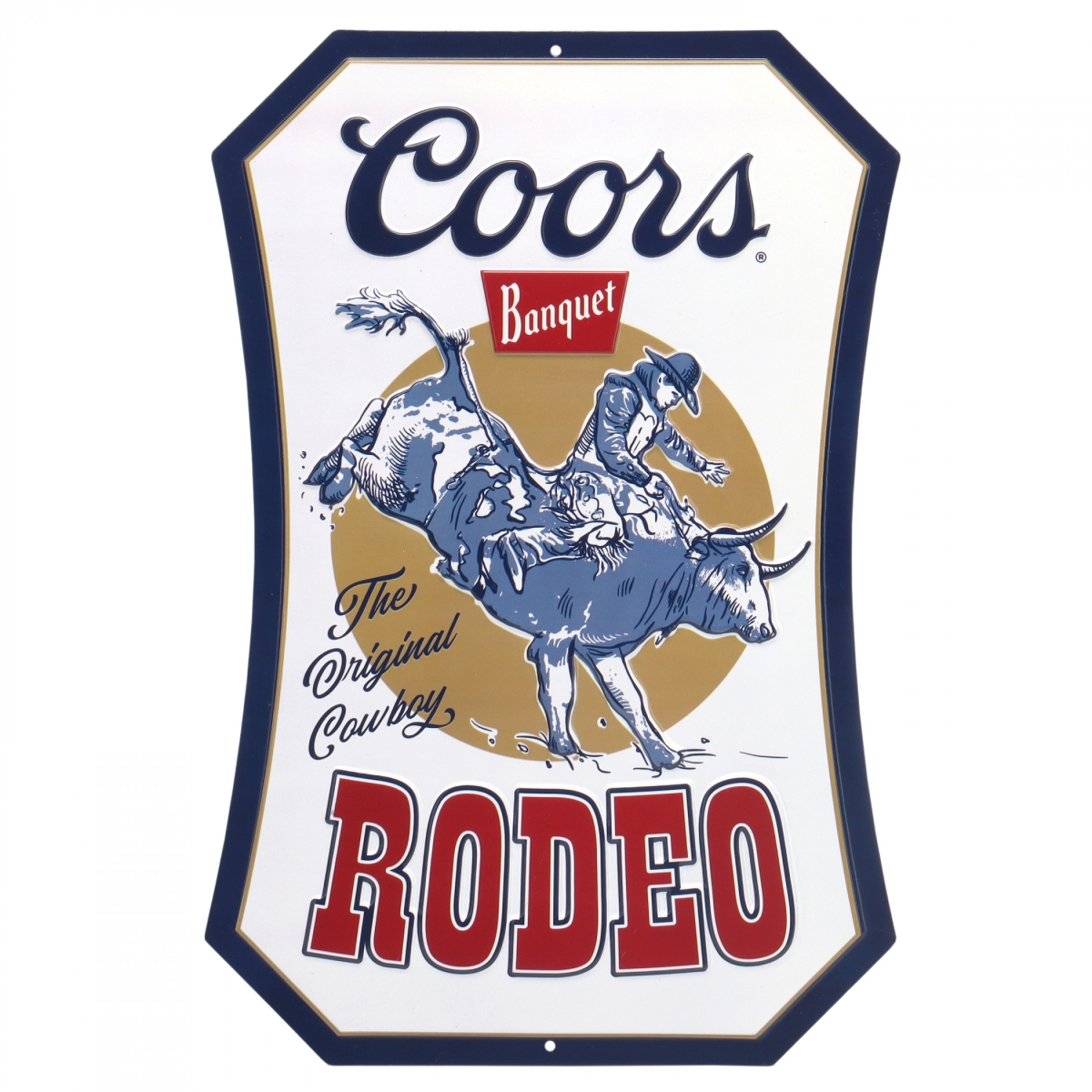 Open Road Brands Molson Coors Rodeo Metal Sign