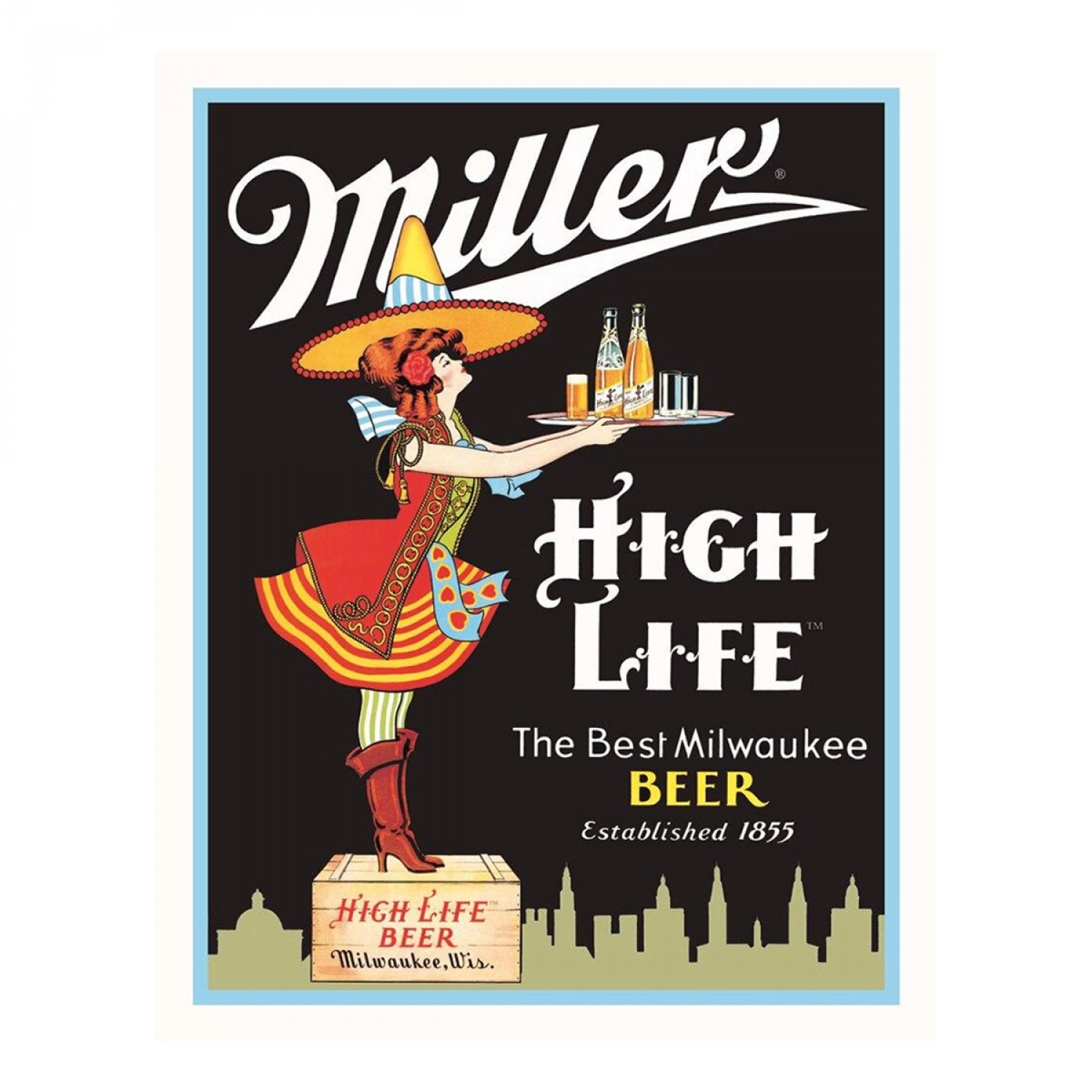 891191 Server Tin Sign