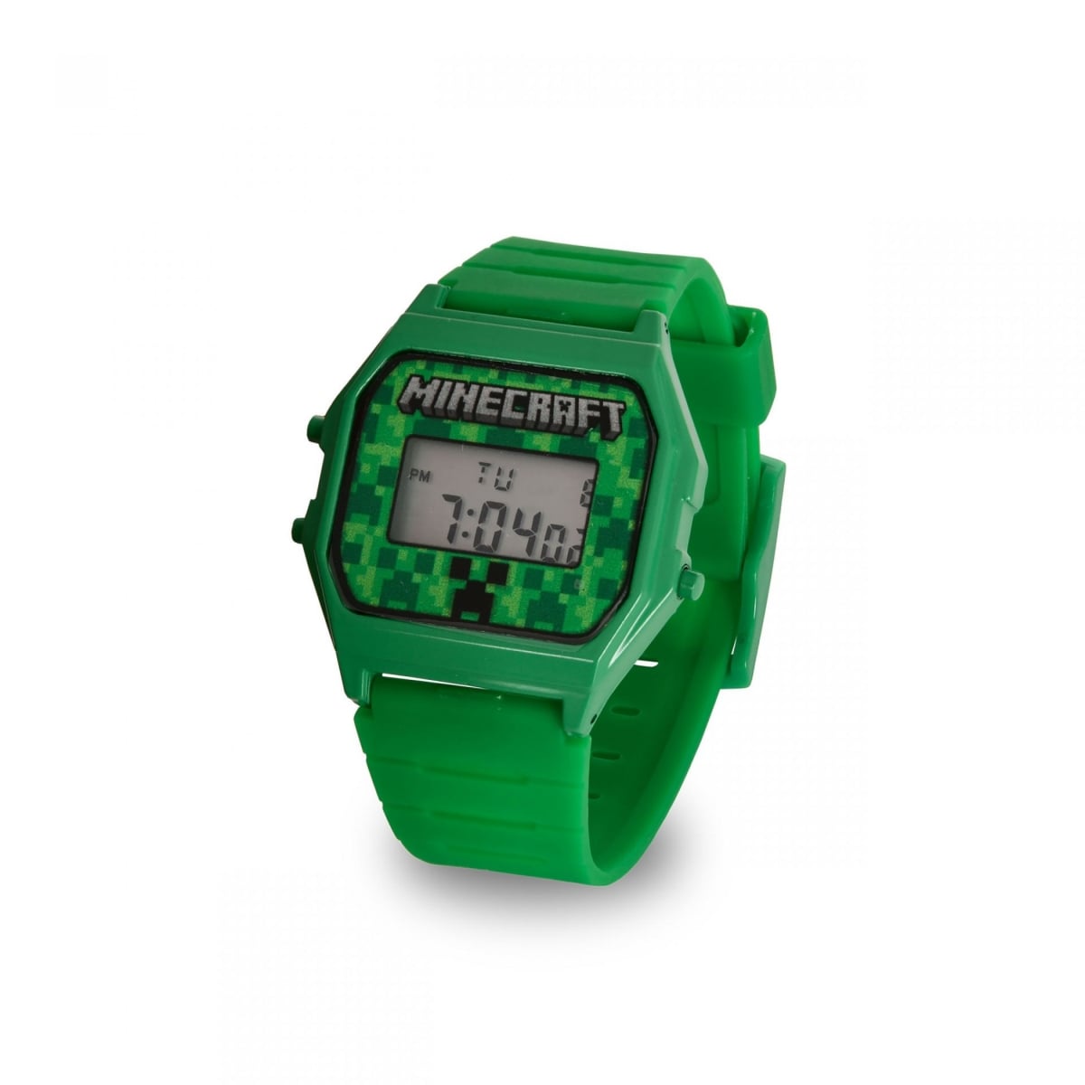889668 Creeper Digital Watch Face with Green Band