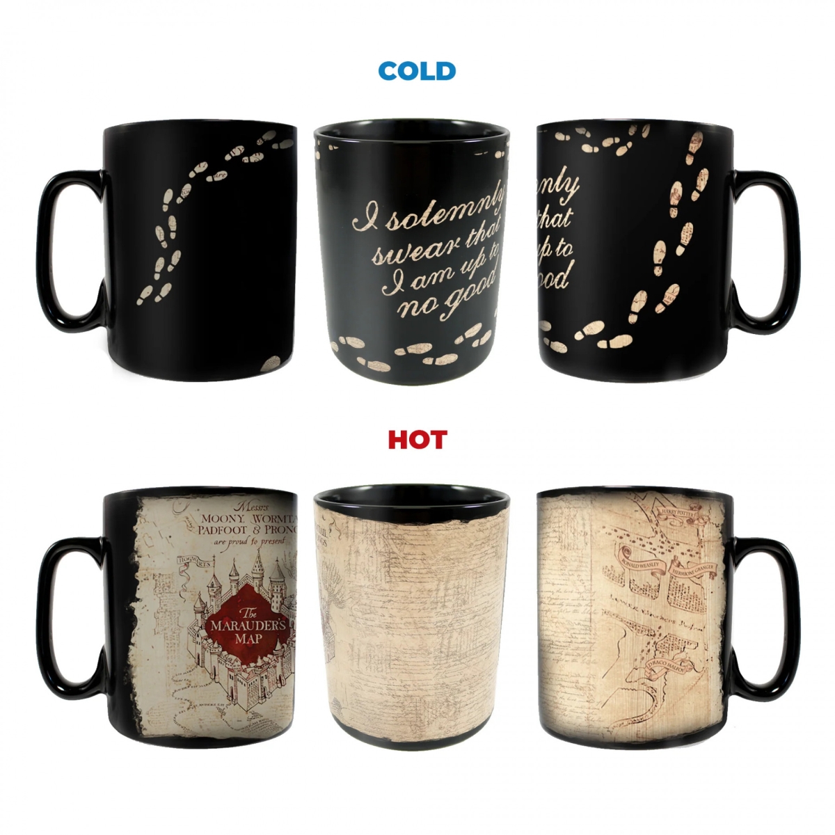 Picture of Harry Potter 893114 16 oz I Solemnly Swear Morphing Mugs Heat Change Mug
