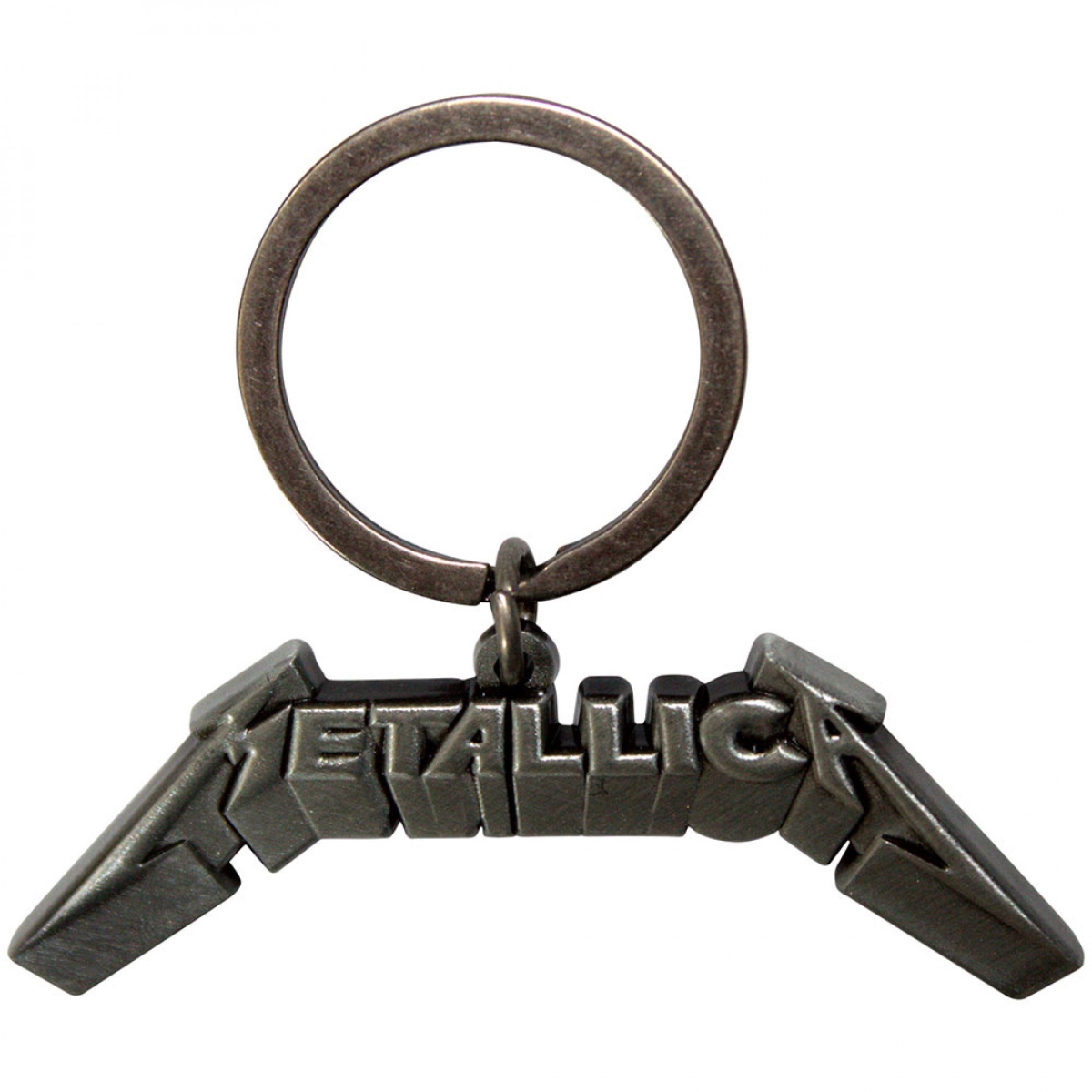 889979 3D Silver Logo Keychain