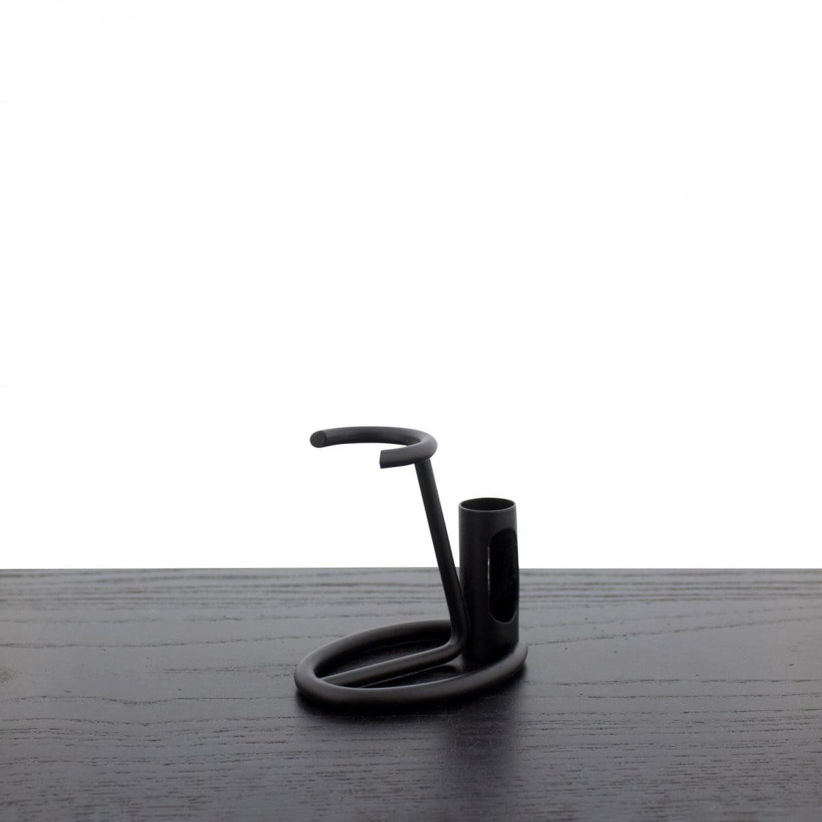 880420 27 mm Black Shaving Brush & Razor Stand