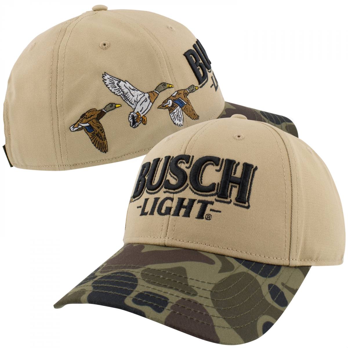 883026 Light Duck Hunting Camo Brim Adjustable Hat