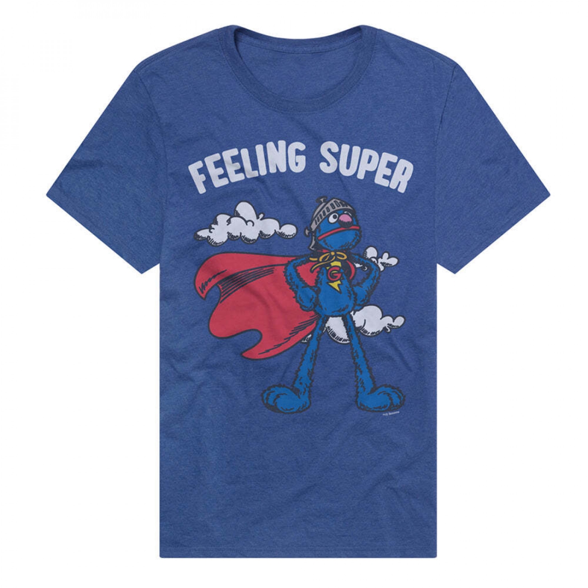 889622-medium Super Grover Premium T-Shirt, Blue Super Soft - Medium