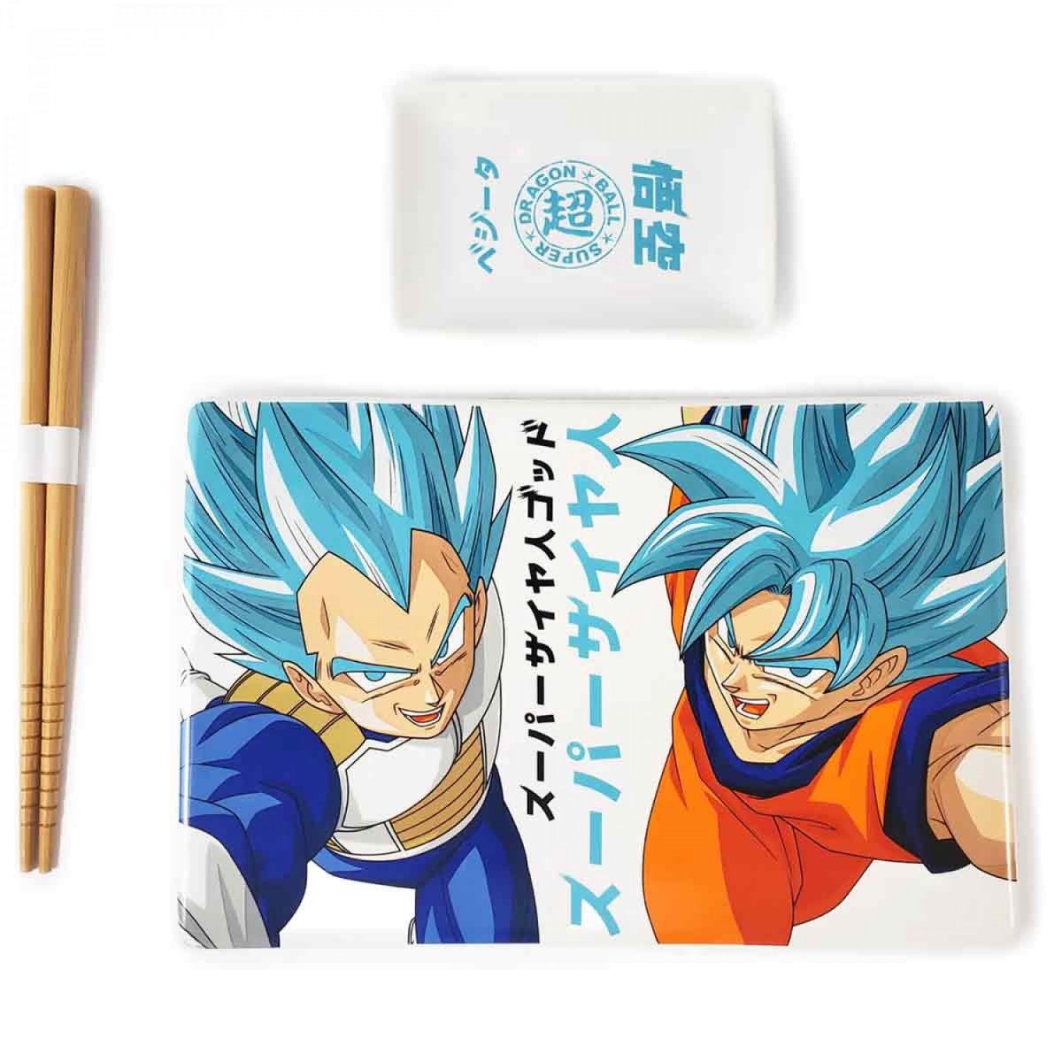 Picture of Dragon Ball Z 886428 Dragon Ball Super Sushi Set - 3 Piece