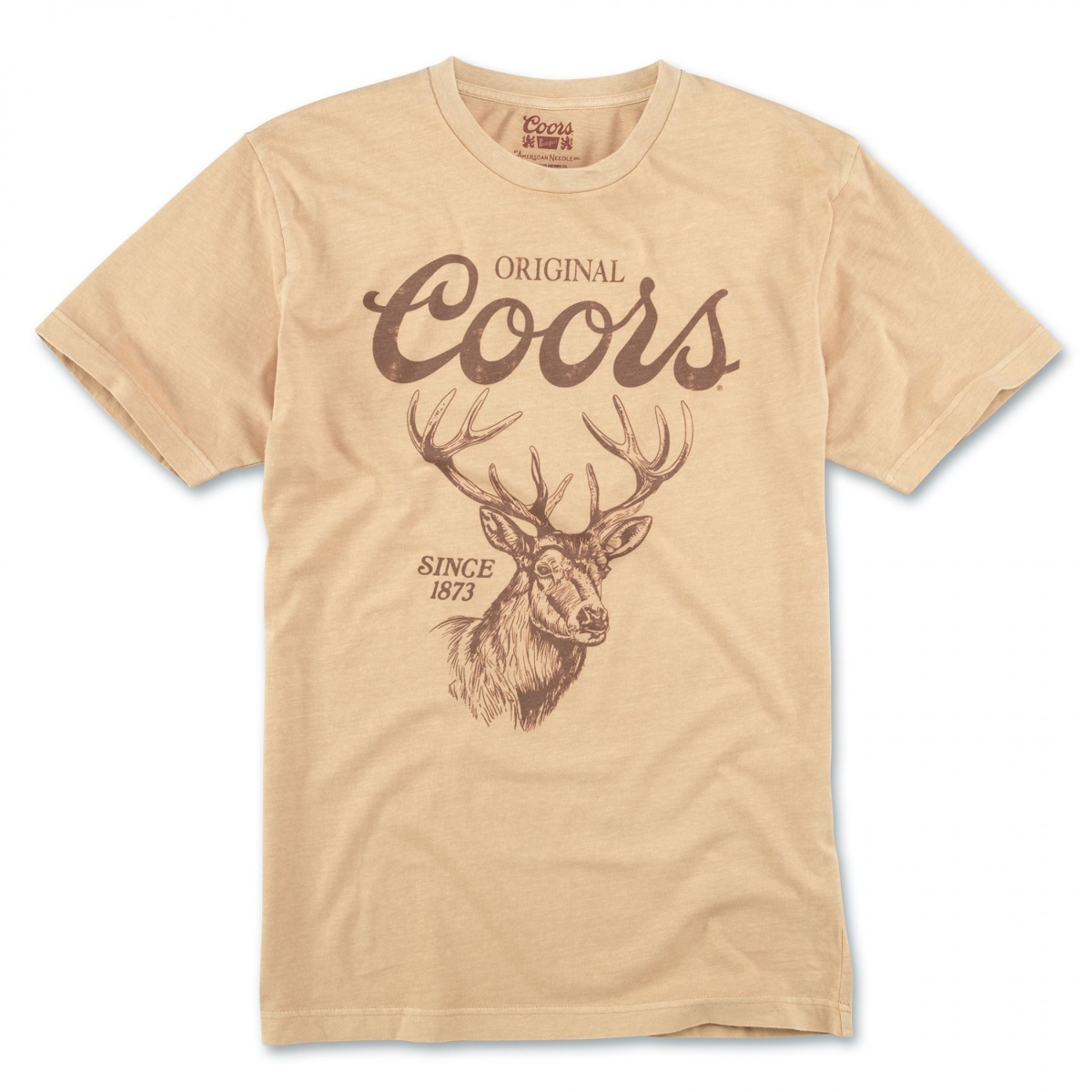 891963-large Original Since 1873 Big Buck T-Shirt, Tan - Large