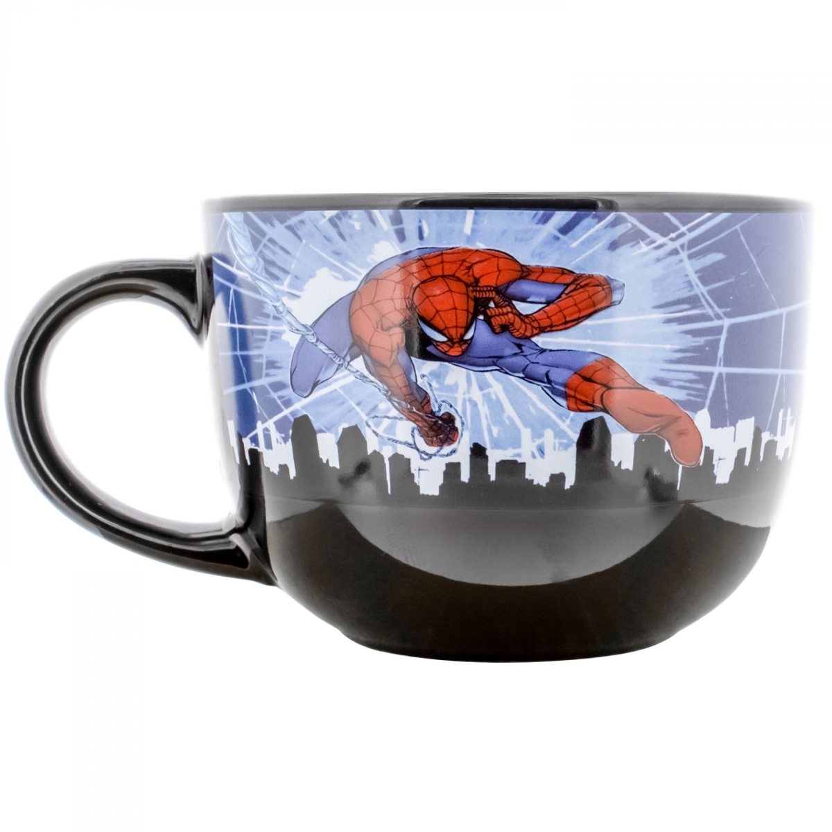 Picture of Spider Man 893940 City Swing 24 oz Soup Mug