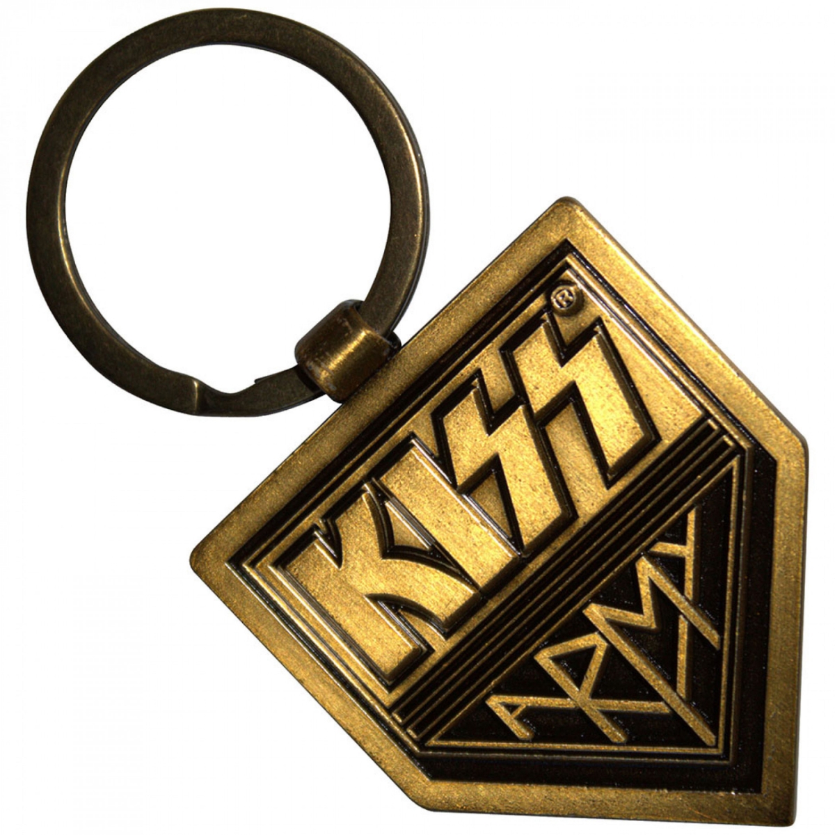 894321  Army Double Sided Pennant Keychain