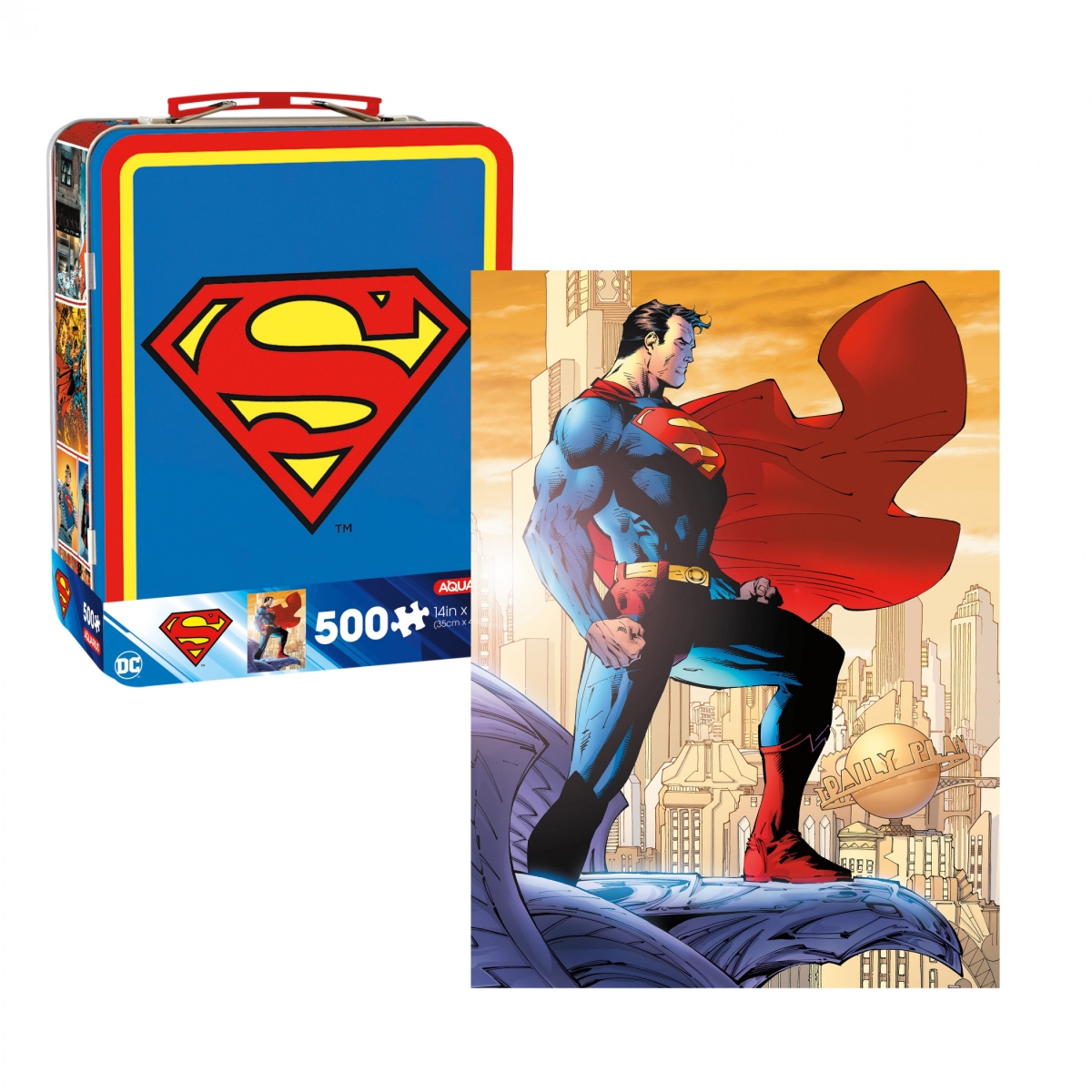 Picture of Superman 893747 Jigsaw Puzzle & Fun Box Set - 500 Piece