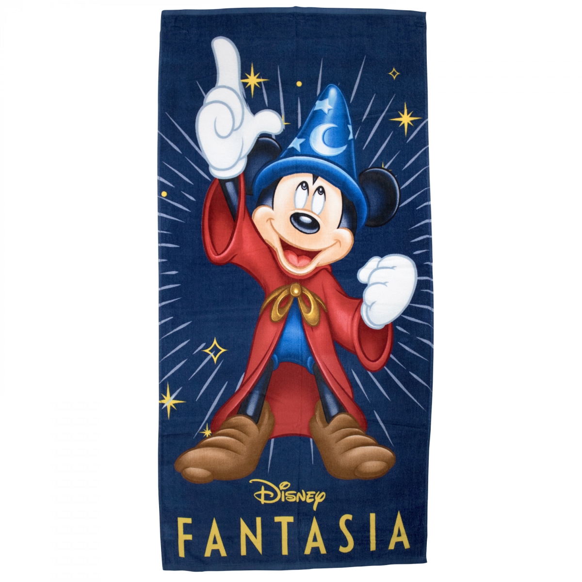 Picture of Mickey Mouse 889862 Sorcerer Fantasia Beach Towel