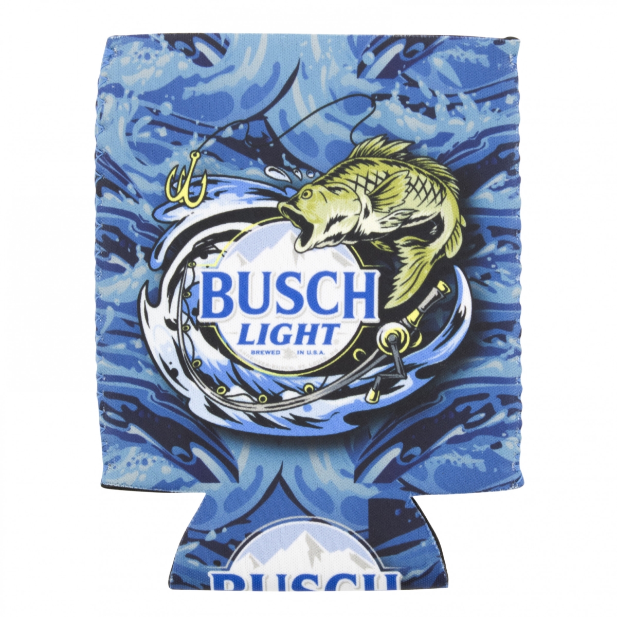 Picture of Busch 889075 Light Bass Fishing Can Cooler