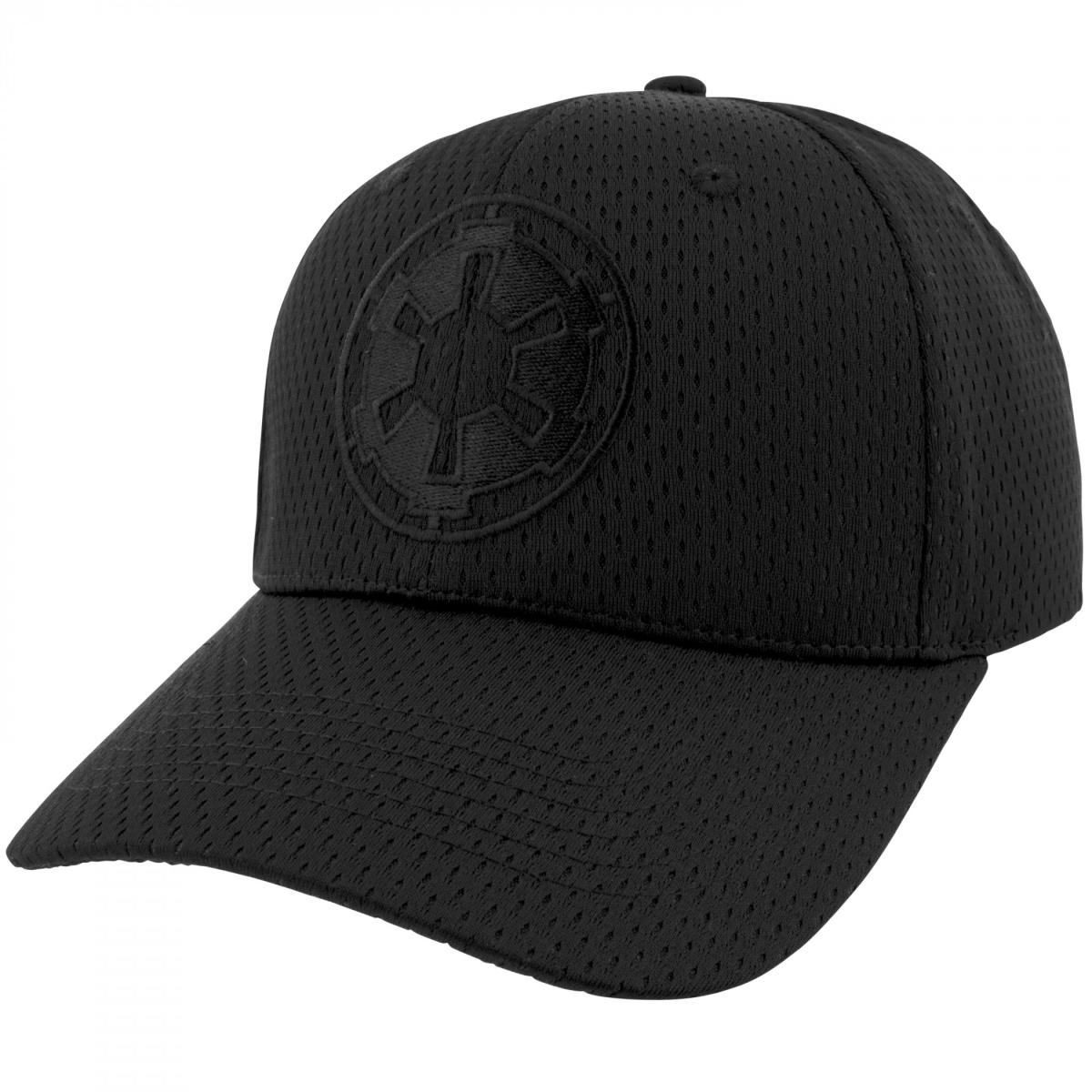 Empire Logo Black on Black Snapback Hat
