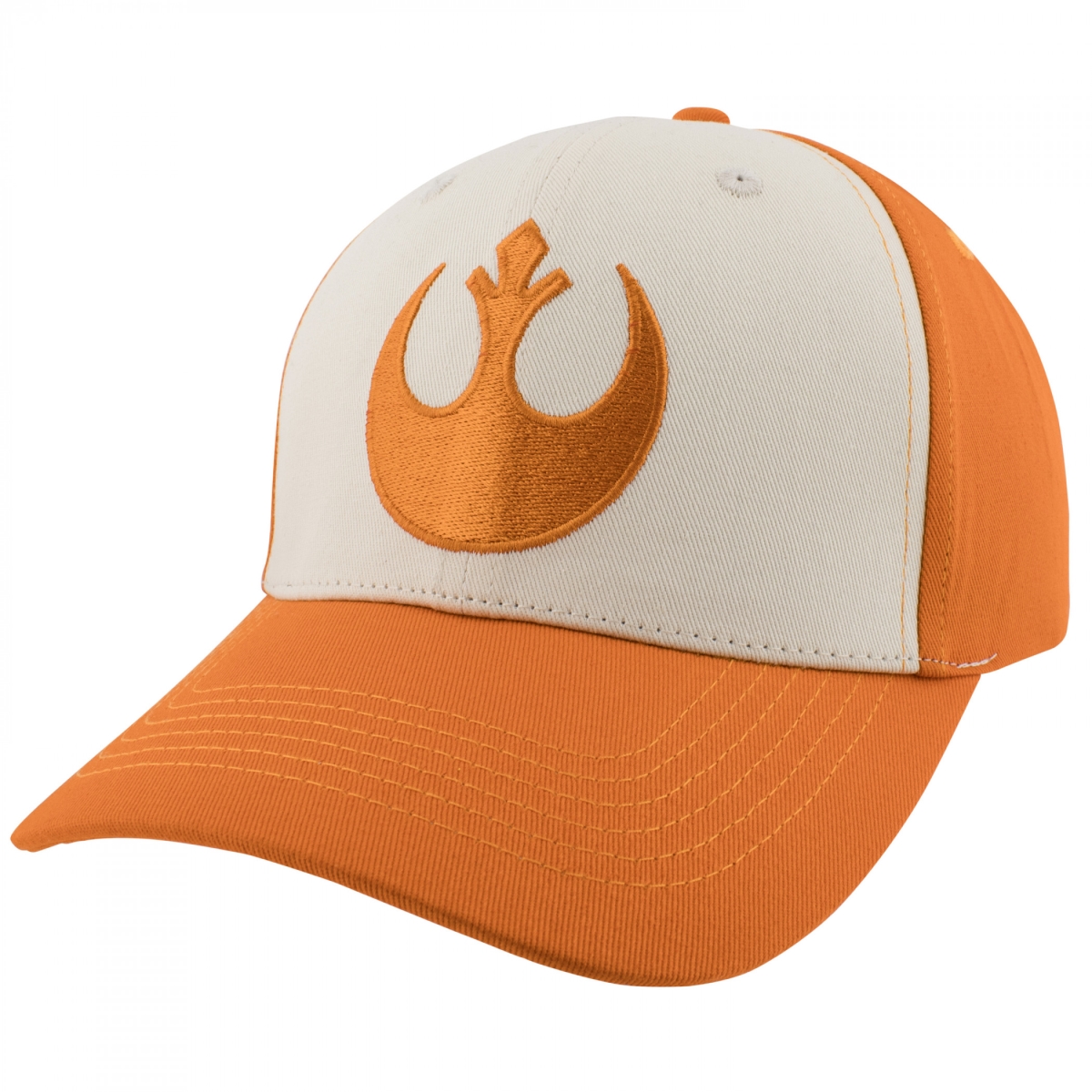 888164 Rebel Alliance Logo Orange Colorway Snapback Hat
