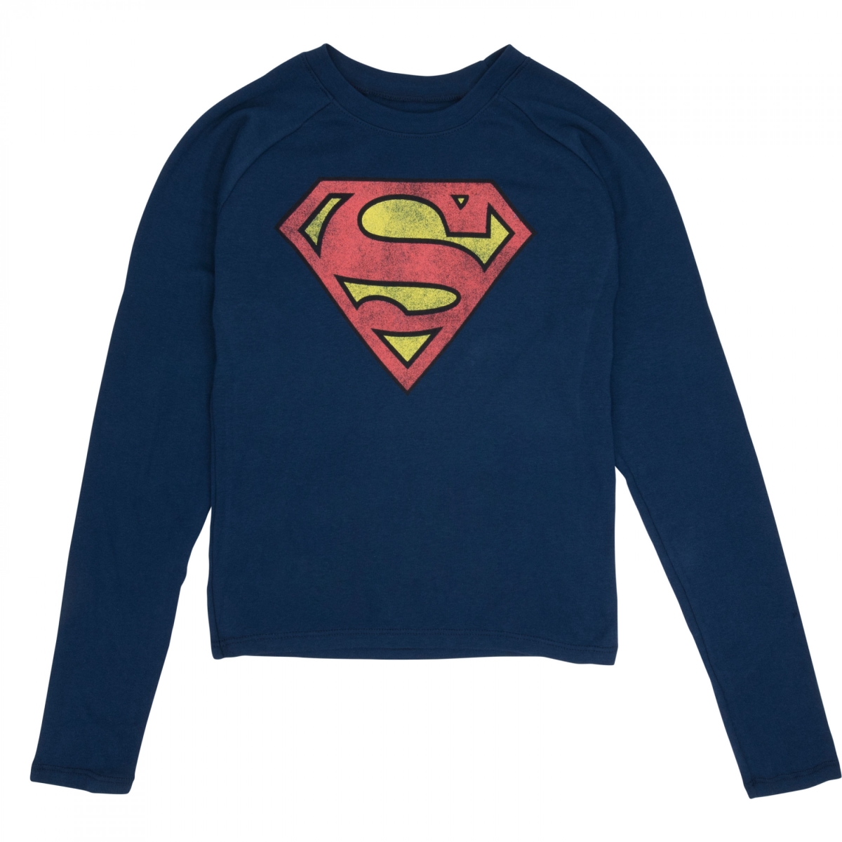 893537-small Classic Logo Juniors Raglan Long Sleeve Shirt - Small
