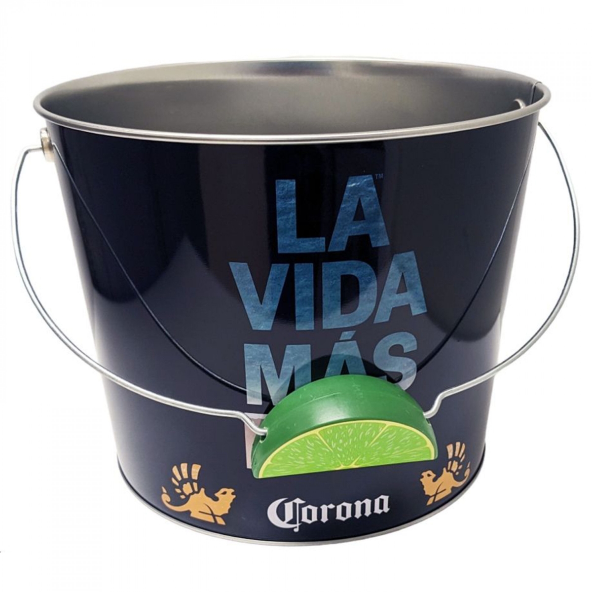 Picture of Corona Extra 892318 La Vida Mas Fina 2025 Bucket with Lime Grip & Handle