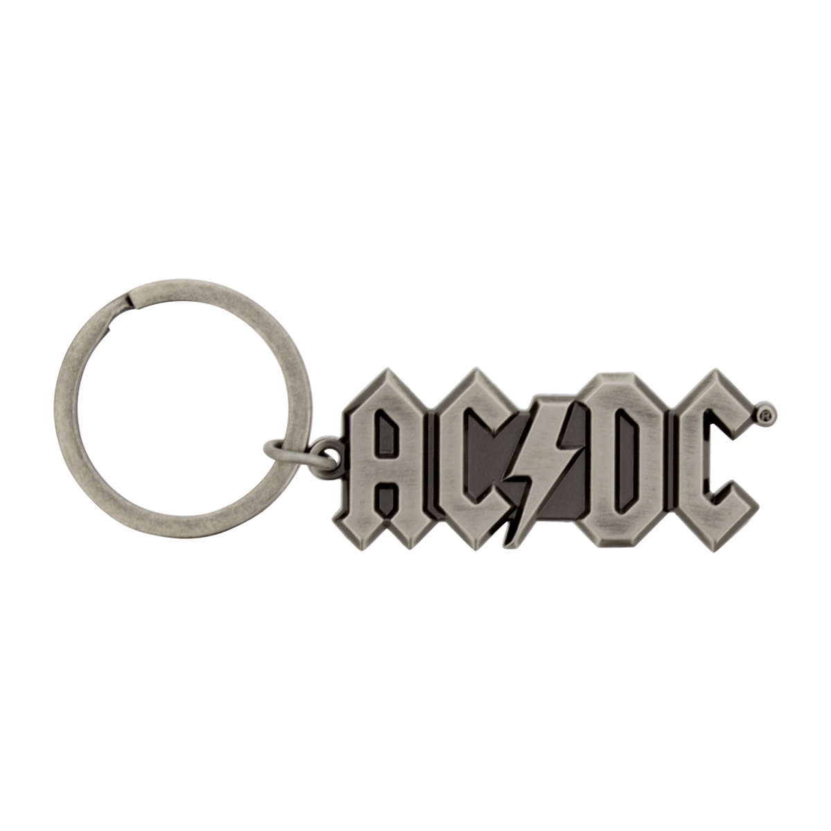 898445 3D Silver Logo Keychain