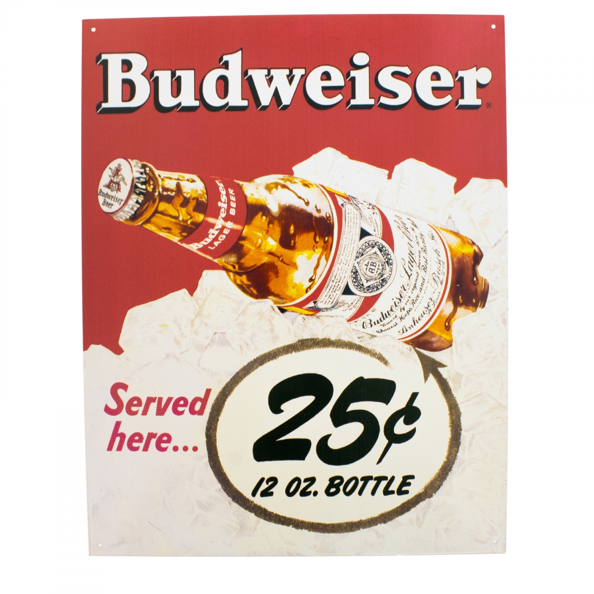 899224 25 Cent Bottle Tin Sign