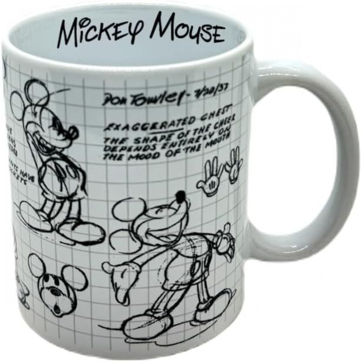 Picture of Mickey Mouse 895701 11 oz Concept Sketches Mug