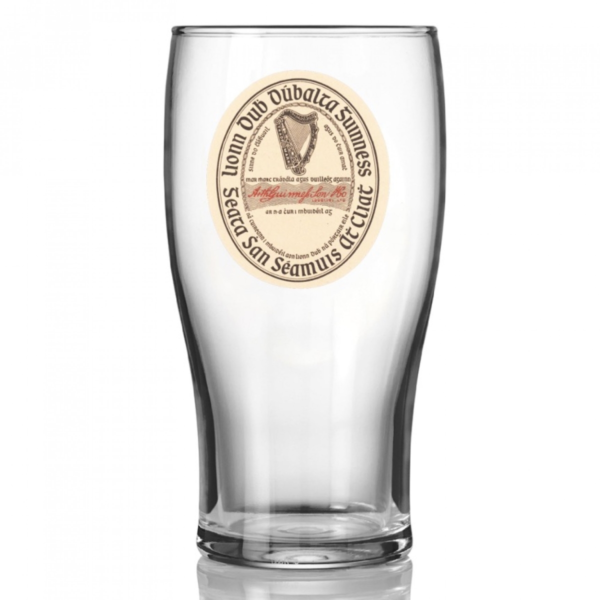 Picture of Guinness 897951 Vintage Label Pint Glass