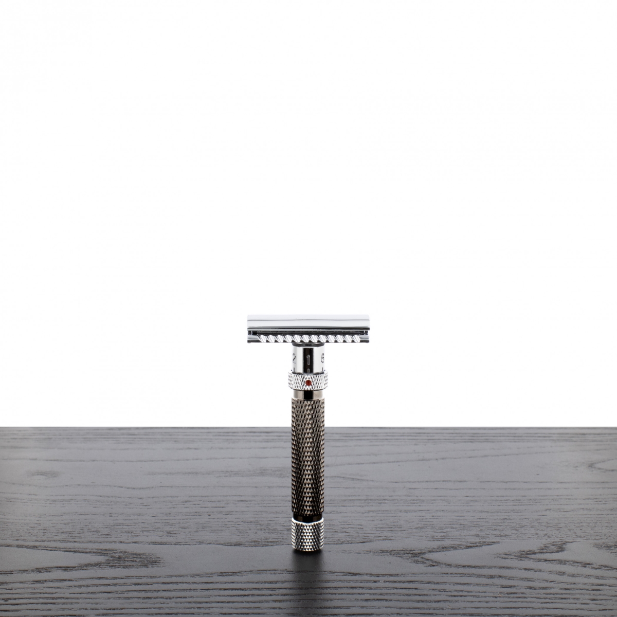 898384 Gunmetal & Chrome Adjustable Final Cut Safety Razor