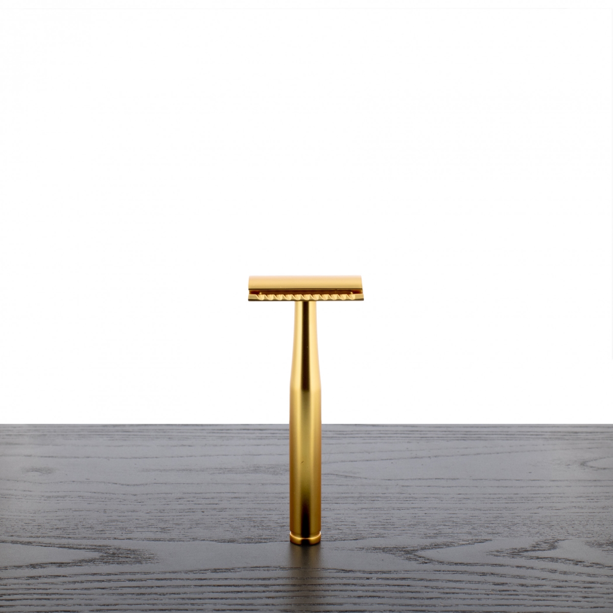 898383 Midas Matte Gold Double Edge Safety Razor - 3 Piece