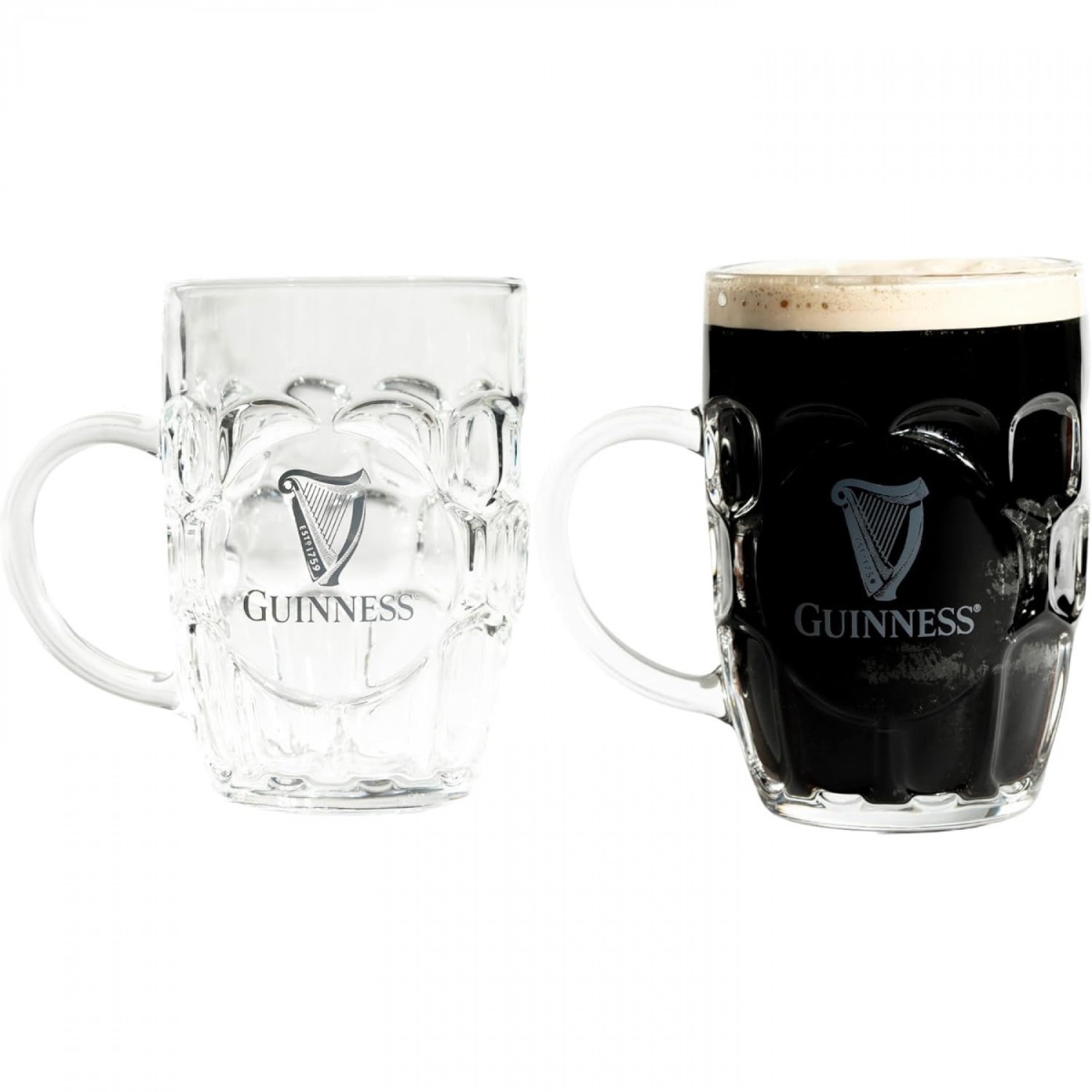 Picture of Guinness 899005 20 oz Logo Beer Glass - Pack of 2