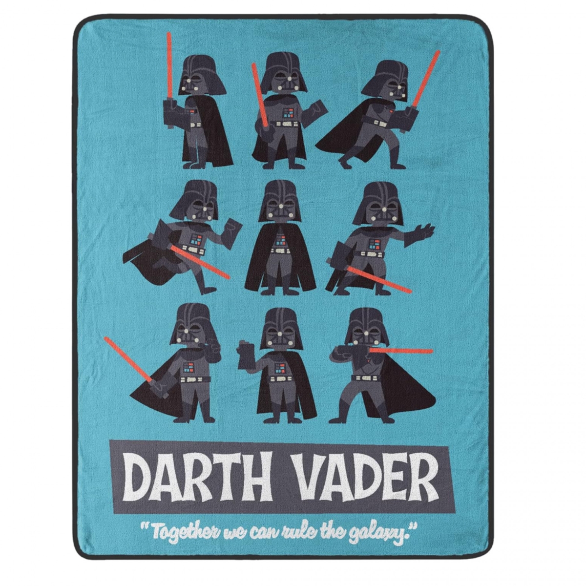 899143 Darth Vader Empire Rules Throw Blanket