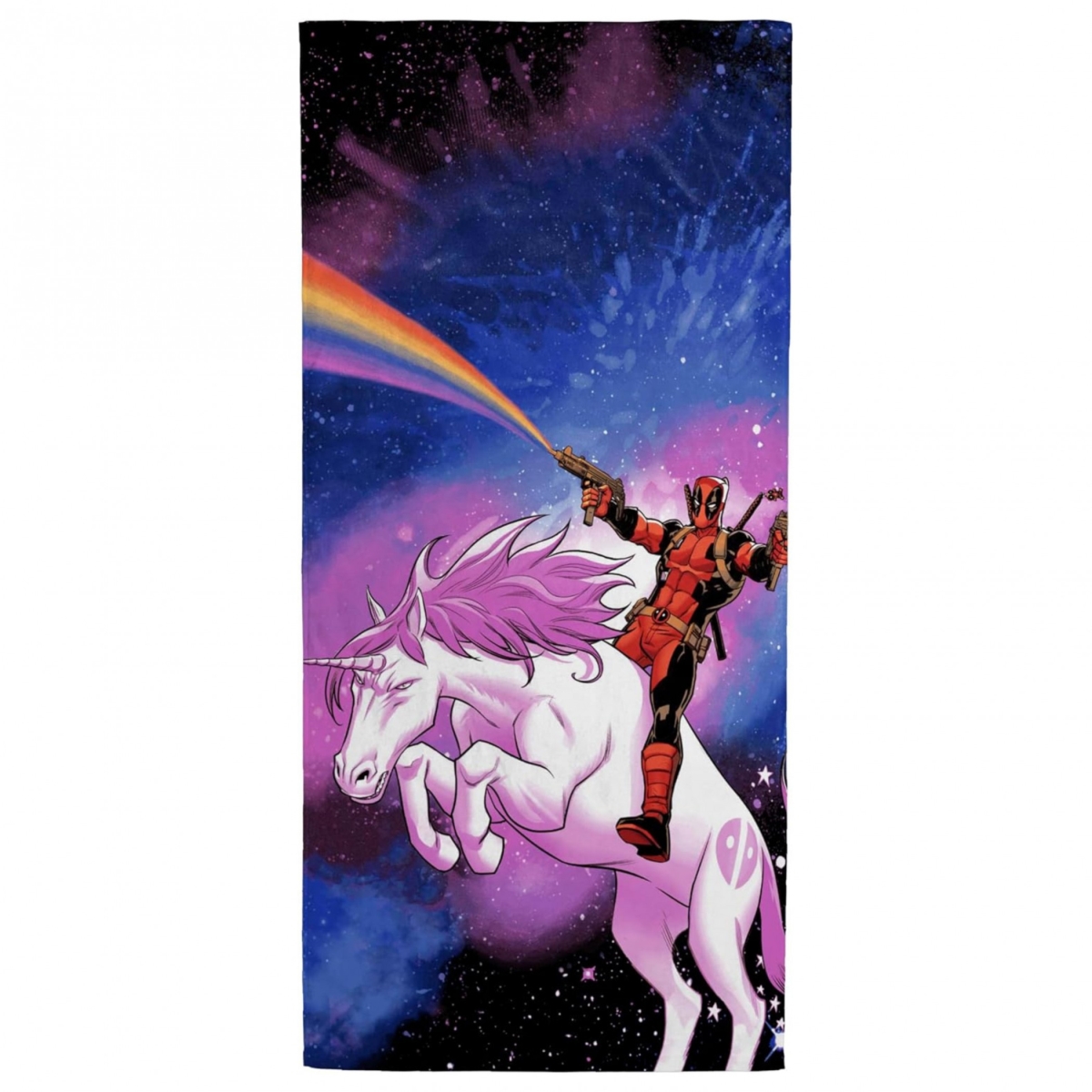 893806 Unicorn Galaxy Beach Towel