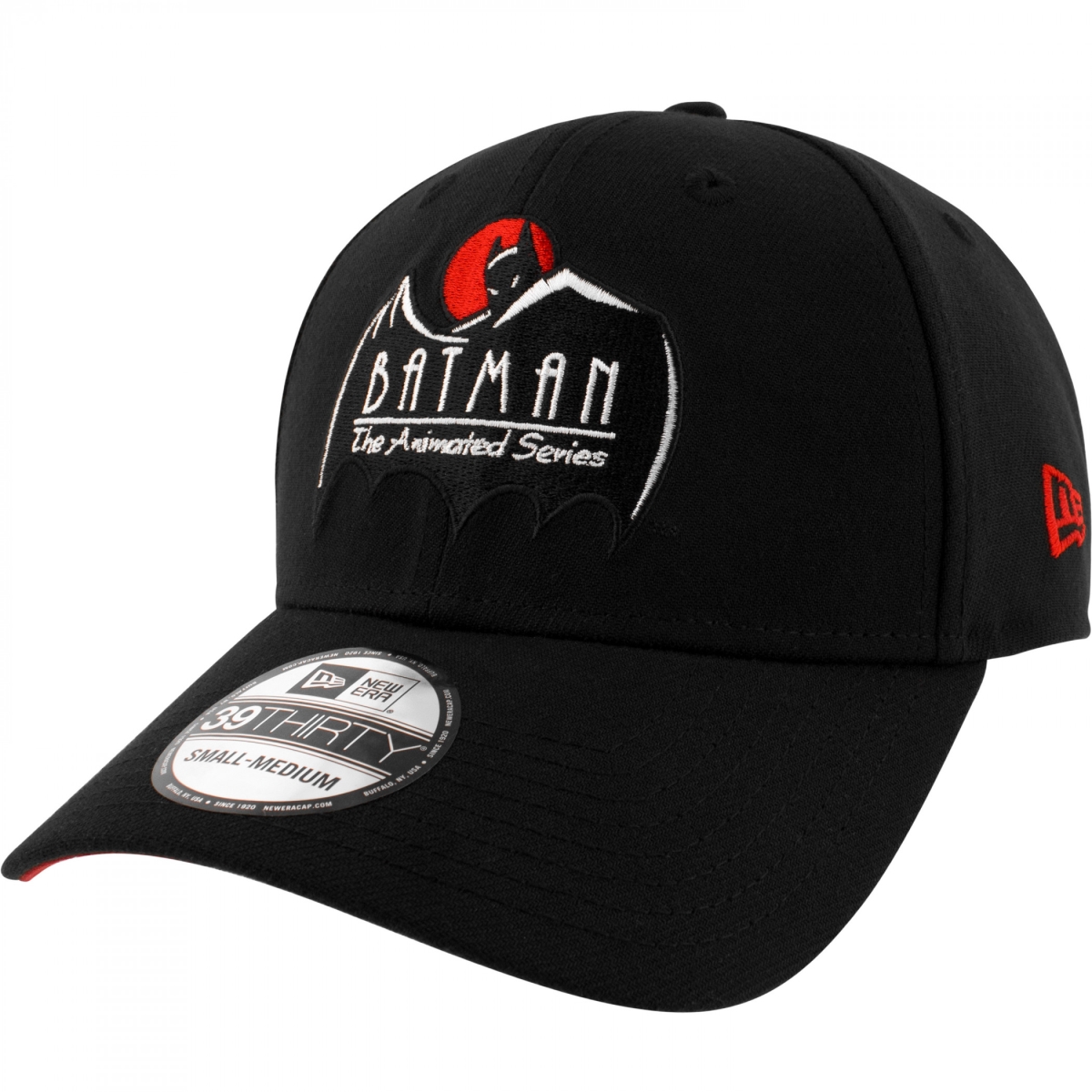 895425-medium-la The Animated Series Cape Logo Era 39Thirty Fitted Hat - Medium & Large