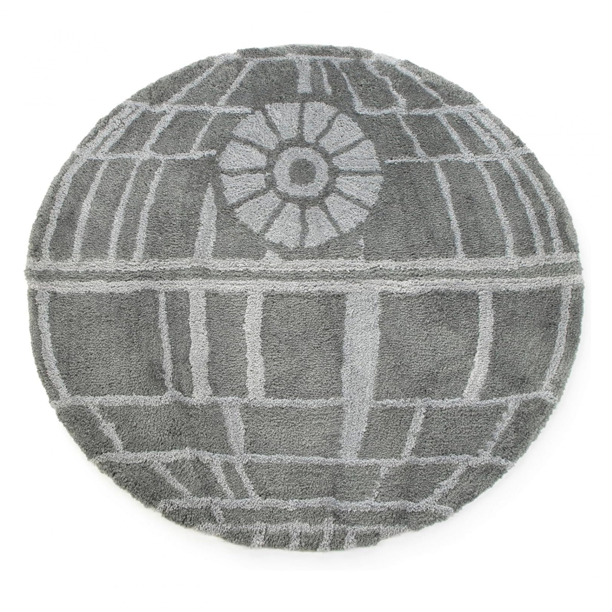 893833 3 x 3 ft. Death Star Plush Accent Rug