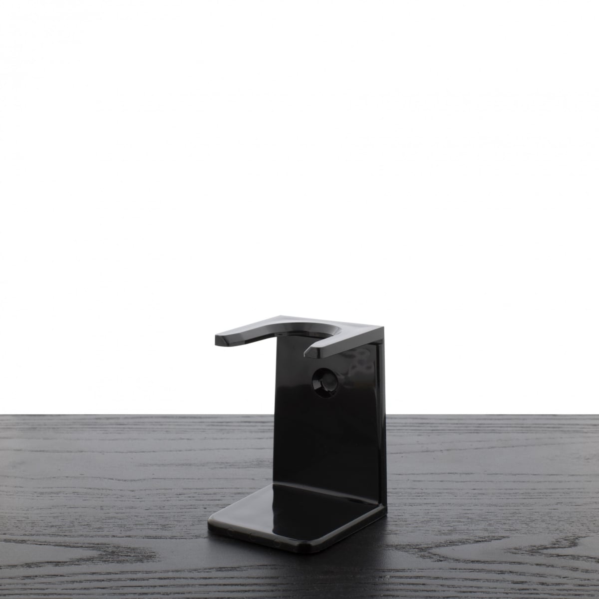 893023 Black Plastic Shaving Brush Holder